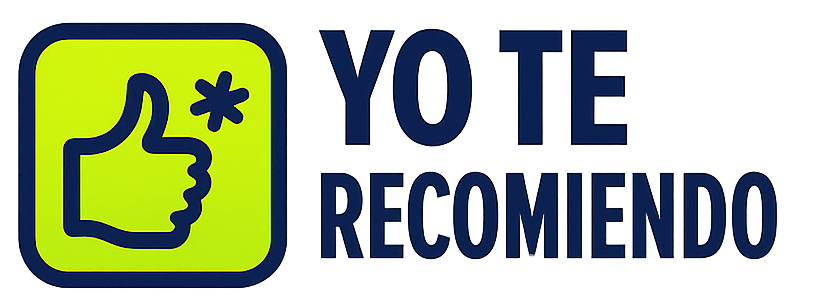 Logotipo y plataforma de publicidad Yo te Recomiendo